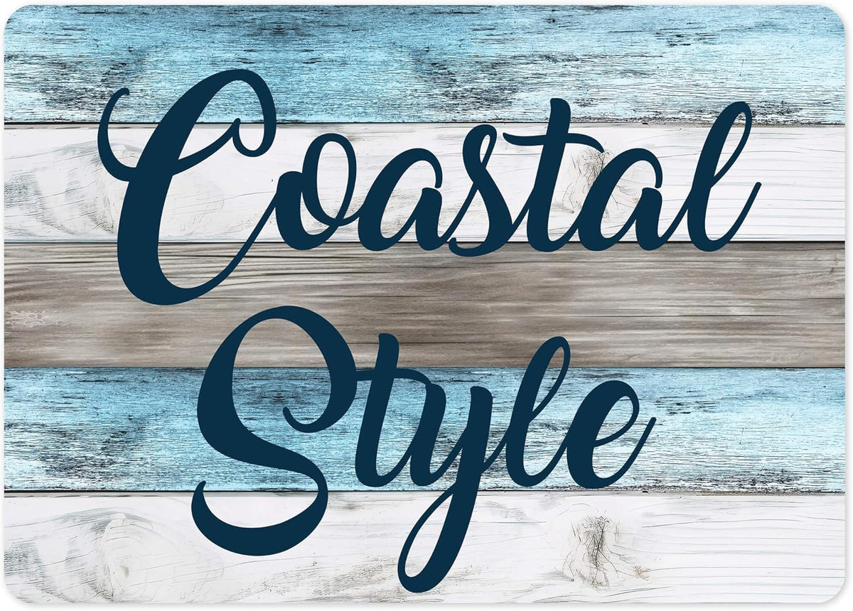 Custom Sign, Custom Street Sign, 11 Font Colors, 13 Font Styles, 4 Hole Options, 22 Sizes, 10x14