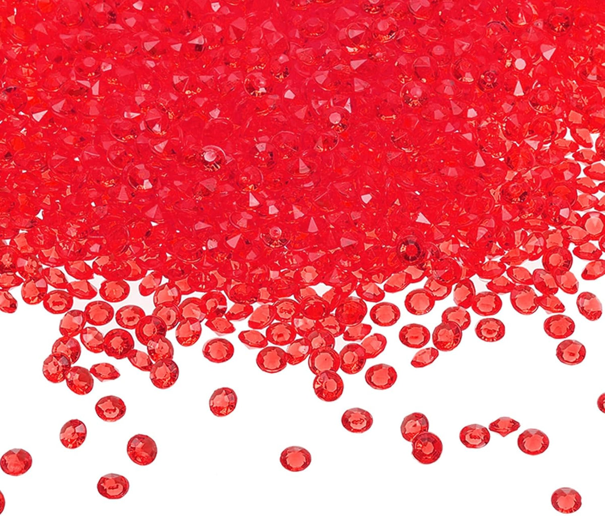 PATIKIL 4000 Pcs Wedding Table Scatter Confetti Crystals 6 mm Acrylic Diamonds Vase Fillers Gems