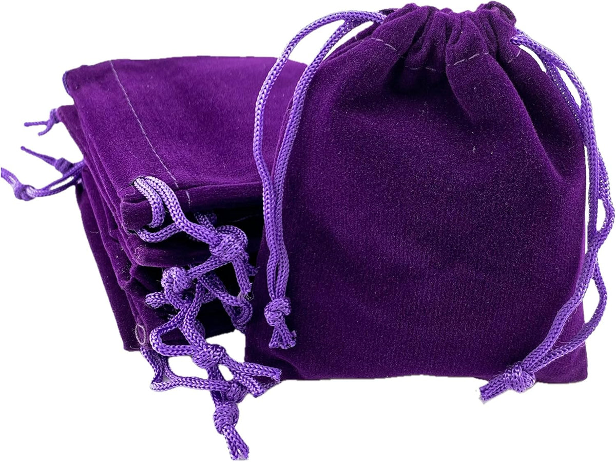 Palmhomee Pack of 48 3x4 Inch Velvet Drawstring Bags Gift Bag Velvet Pouch For Jewelry Wedding and