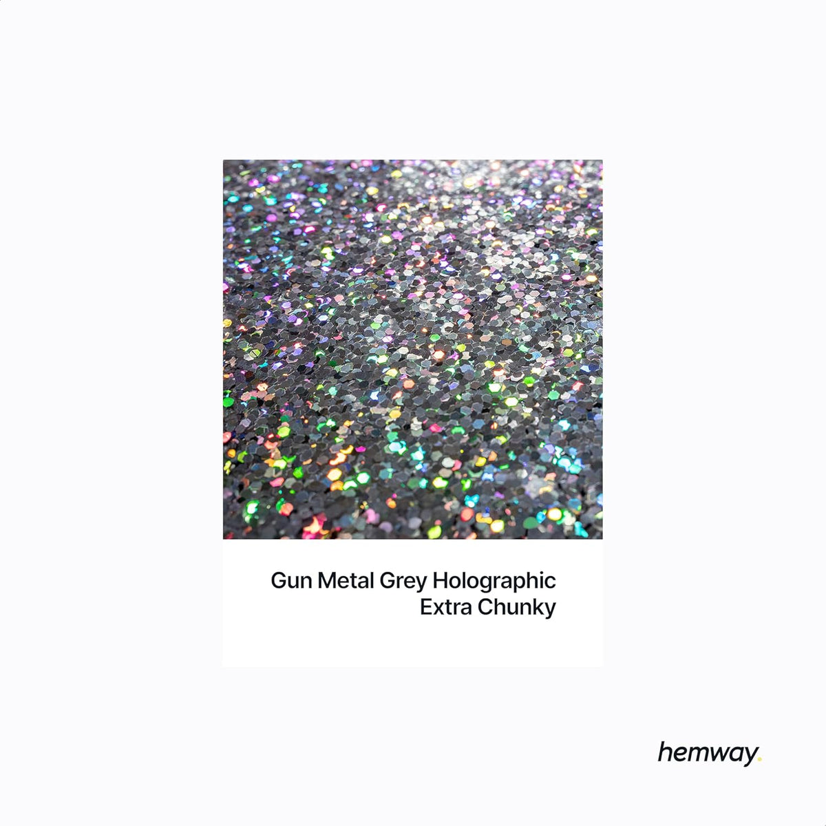 Hemway Eco Friendly Biodegradable Glitter 100g / 3.5oz Bio Cosmetic Safe Sparkle Vegan For Face