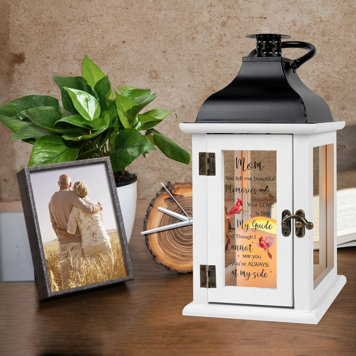 Memorial Lantern - Bereavement Sympathy Gifts for Loss of Loved One Memorial Gifts for Loss of