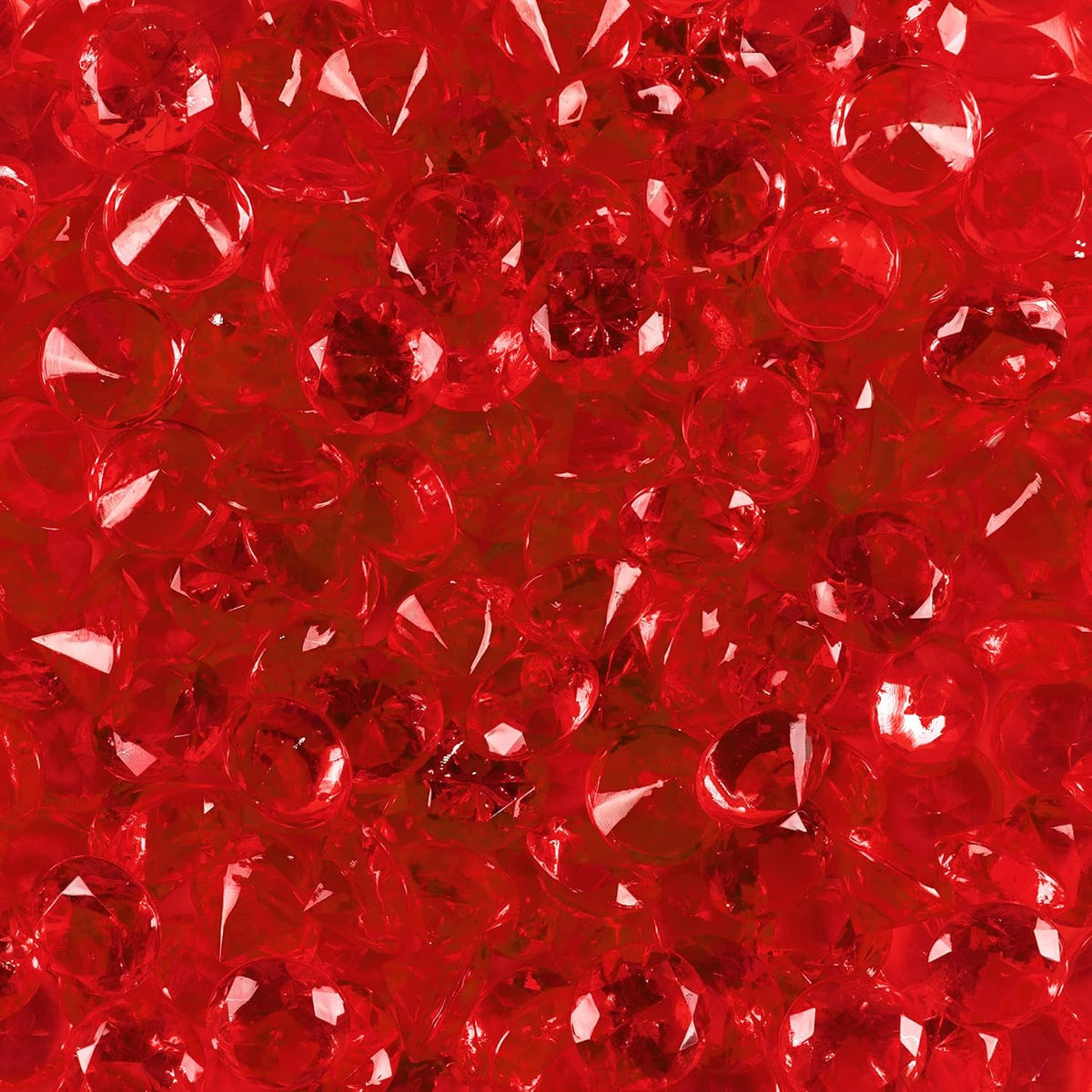 Super Z Outlet Acrylic Color Faux Round Diamond Crystals Treasure Gems for Table Scatters, Vase