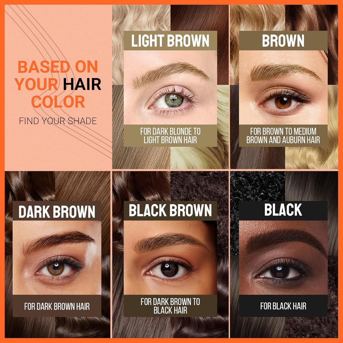 iMethod Eyebrow Pen - Eyebrow Pencil,2-in-1 Eyeliner Dual-Ended Microblading Eyebrow Pencil Long