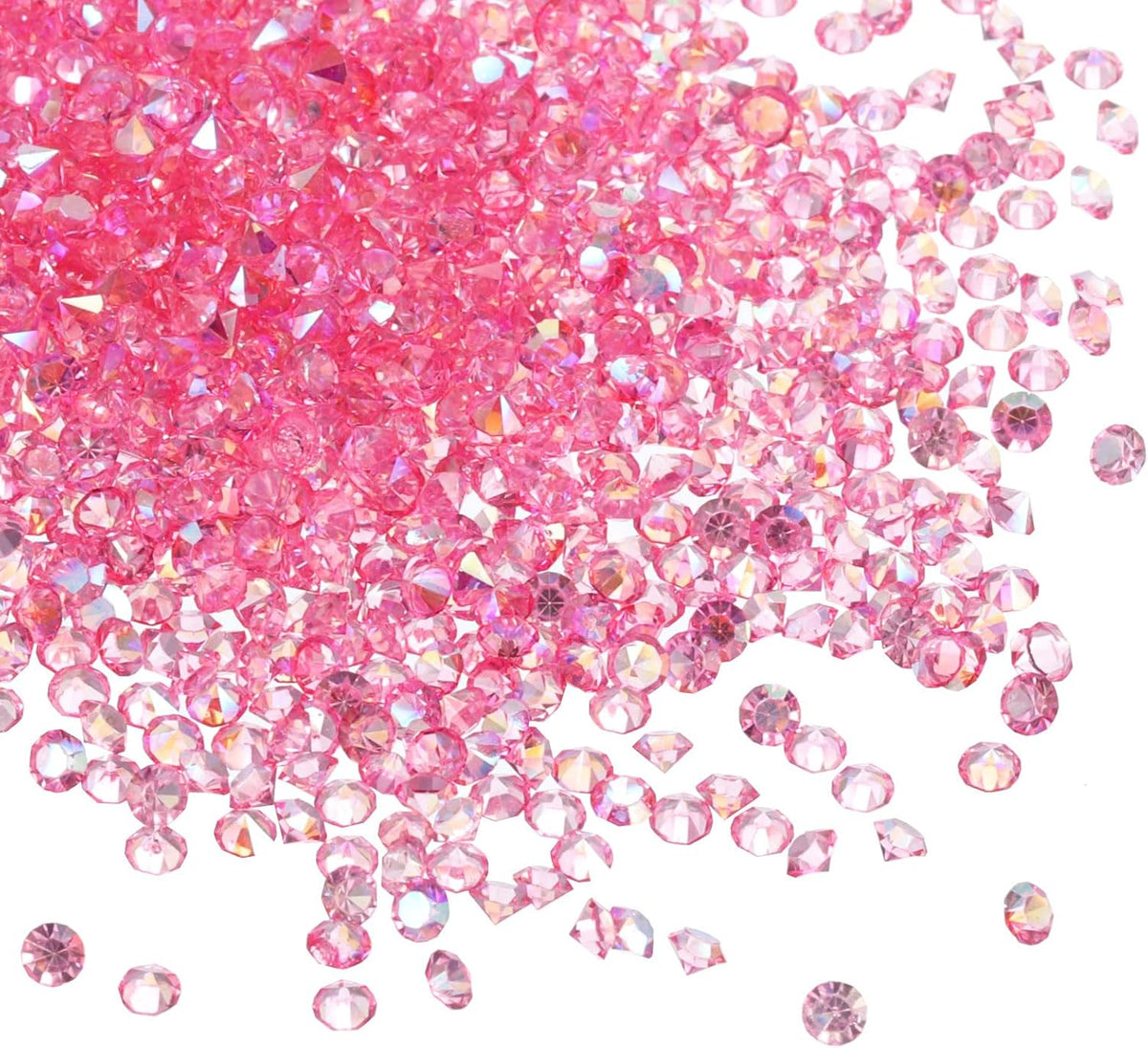 PATIKIL 14000Pcs Wedding Table Scatter Confetti Crystals 3mm Acrylic Diamonds Vase Fillers Gems for