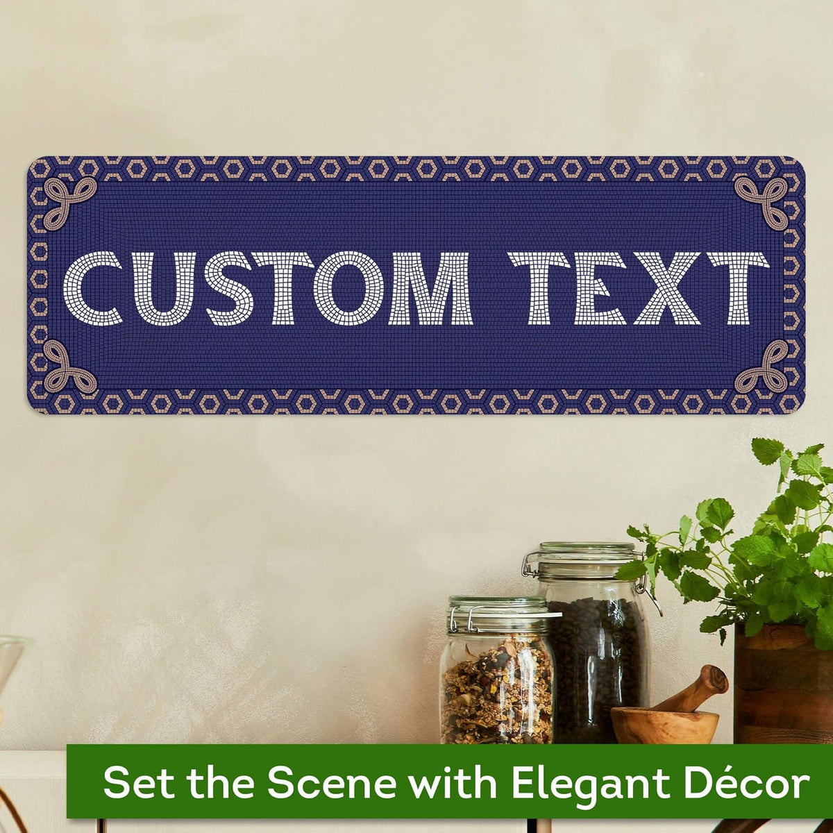Custom Sign, Custom Street Sign, 11 Font Colors, 13 Font Styles, 4 Hole Options, 22 Sizes, 6x18