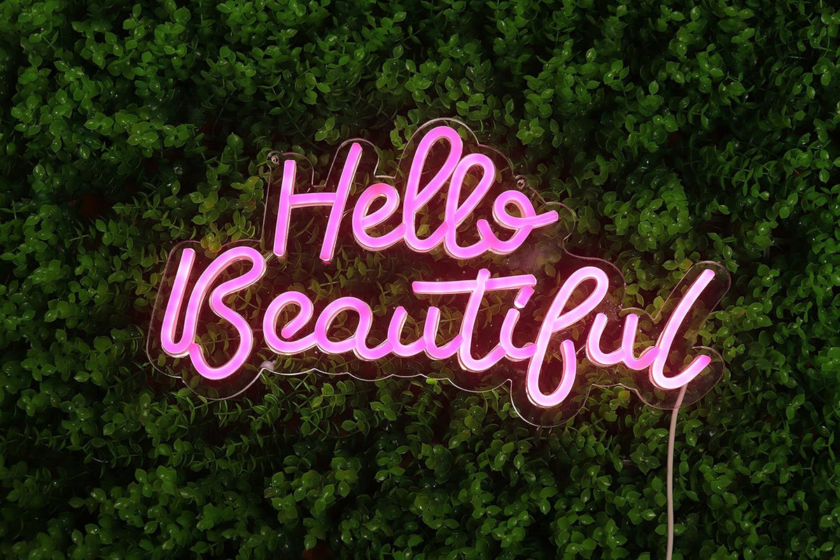 LED Neon Sign Night Light for Wall Party Décor Bedroom Room Bar Wedding Home Birthday Art