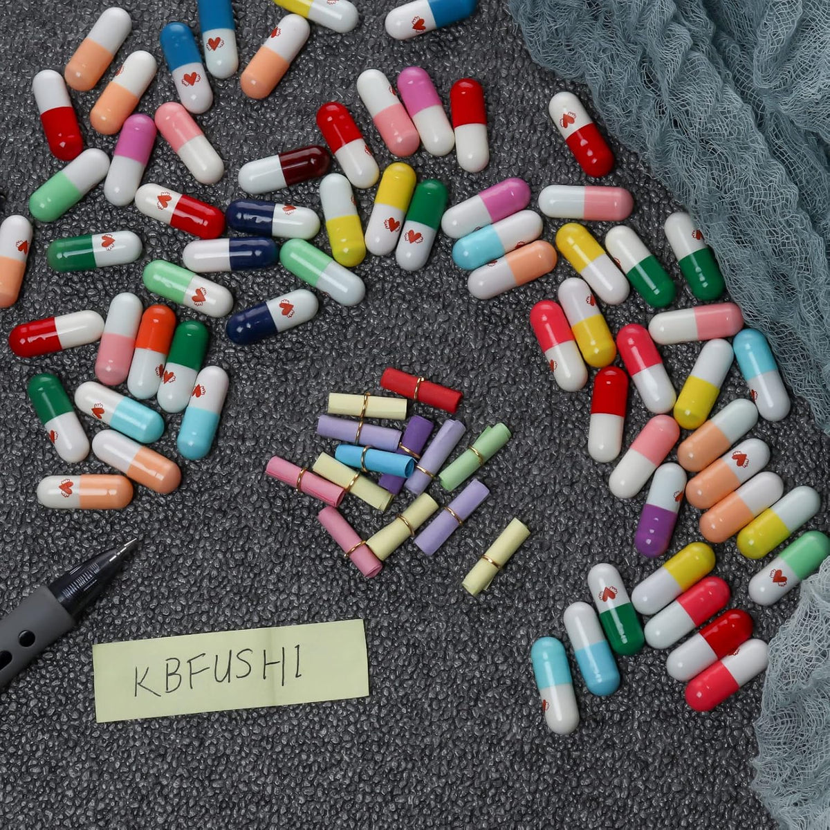 Capsule Letters Message in a Bottle - Cute Things Message Love Letter Gifts for Boyfriend