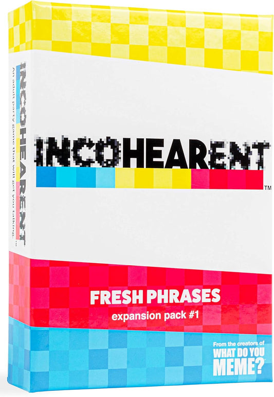 WHAT DO YOU MEME? Incohearent Fresh Phrases Expansion Pack - Designed to be Added to Incohearent