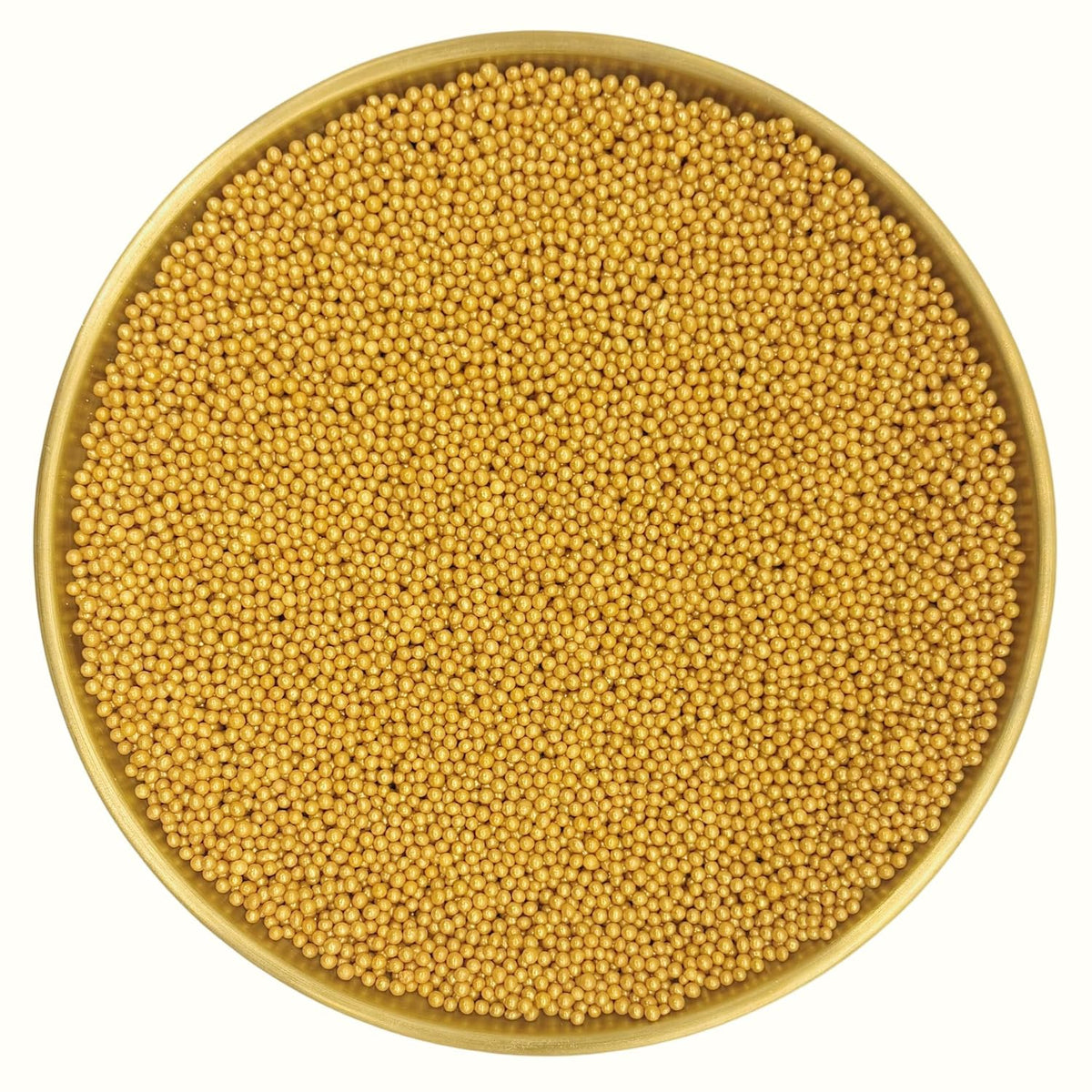 Dynastang 2mm Gold Pearls Sprinkles Edible Pearls Cake Decorating Stars Cake Decorations Cupcake