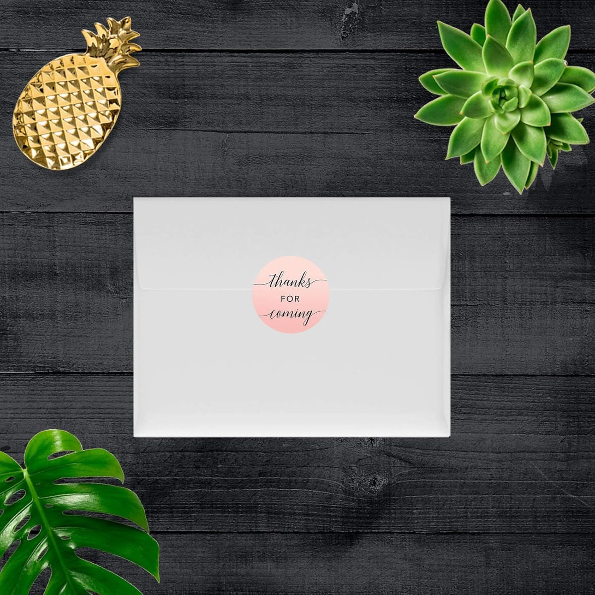 Andaz Press Blush Pink Rose Elegant Party Collection, Small Round Circle Label Stickers, Fits