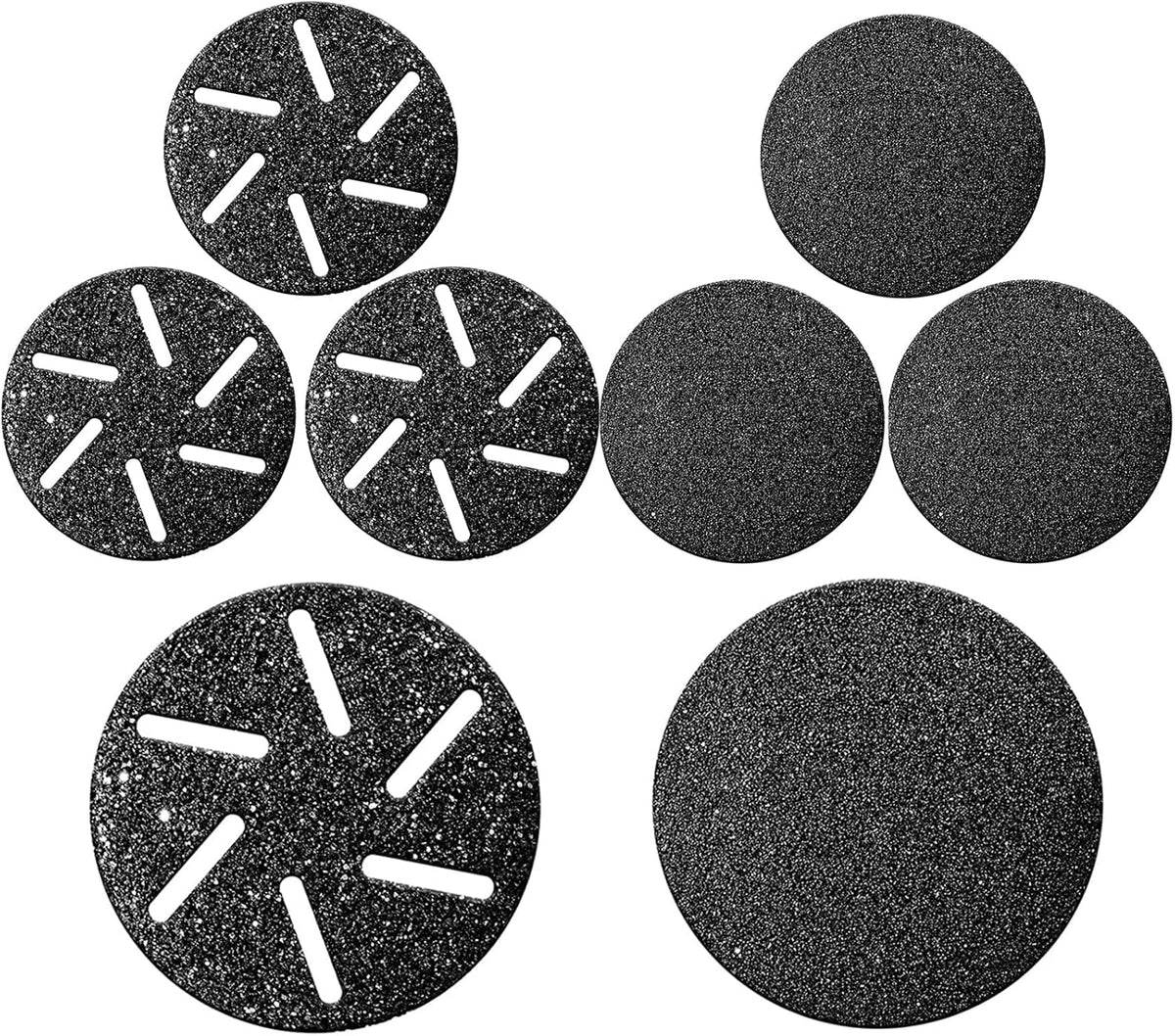 8 Pcs Refill Rollers for Hoxida Electric Foot Callus Remover Pedicure Tools, Replacement grinding