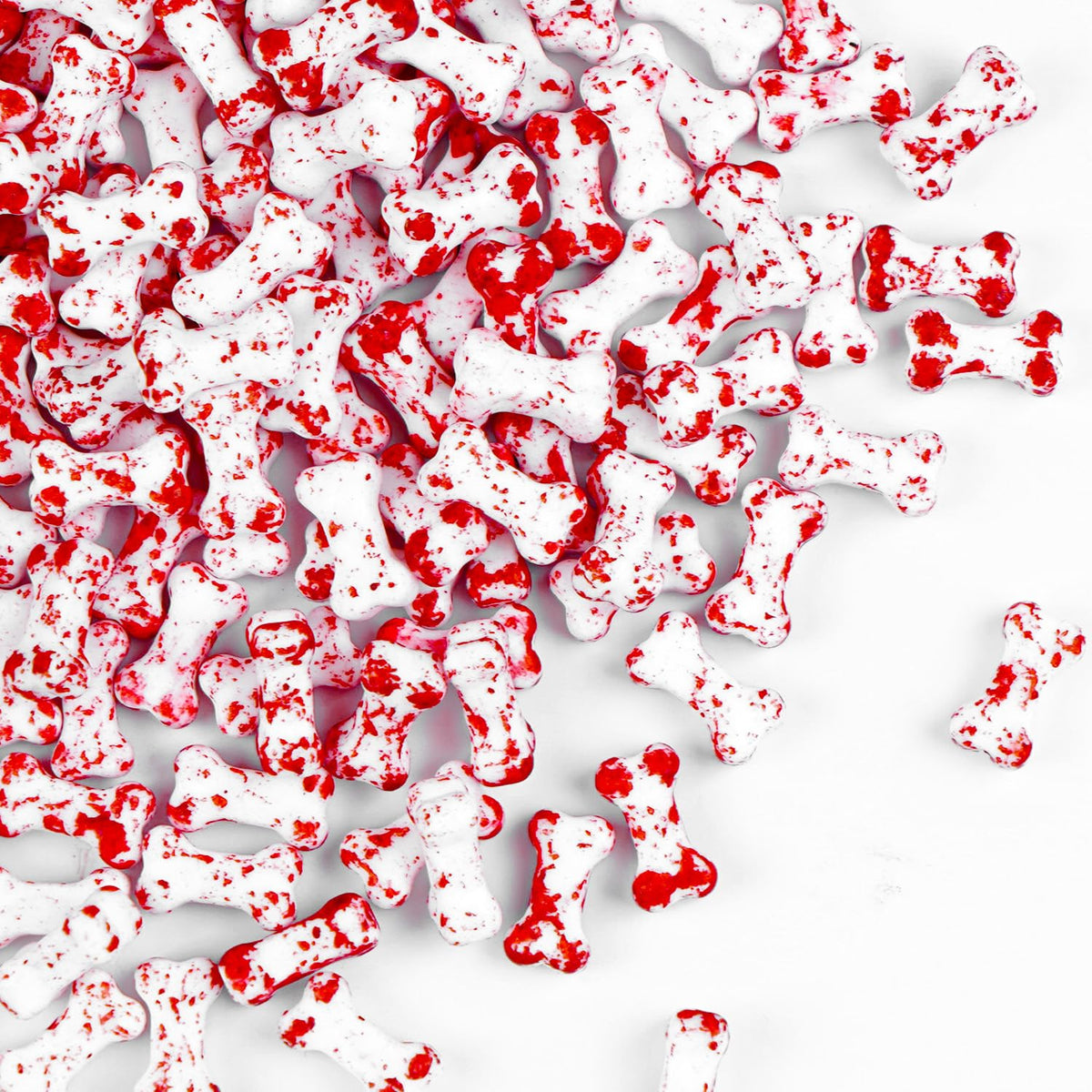 Halloween Sprinkles, Bloody Dog Bones Candy, Halloween Candy, Edible Sprinkles for Cake Decorating