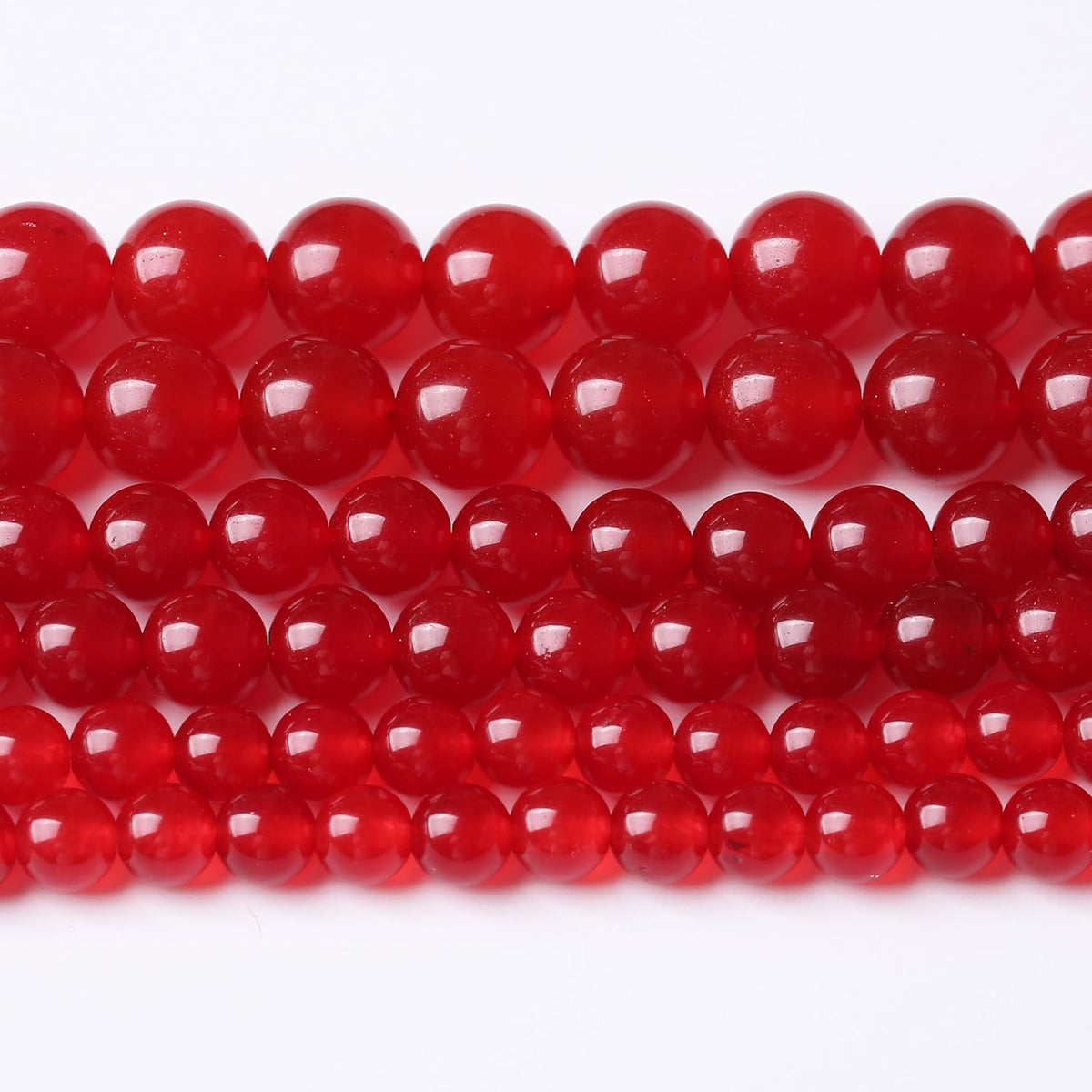 Carnelian Stone Beads Gemstone Round Crystal Energy Jade Beads Stone Beads for Jewelry Making DIY