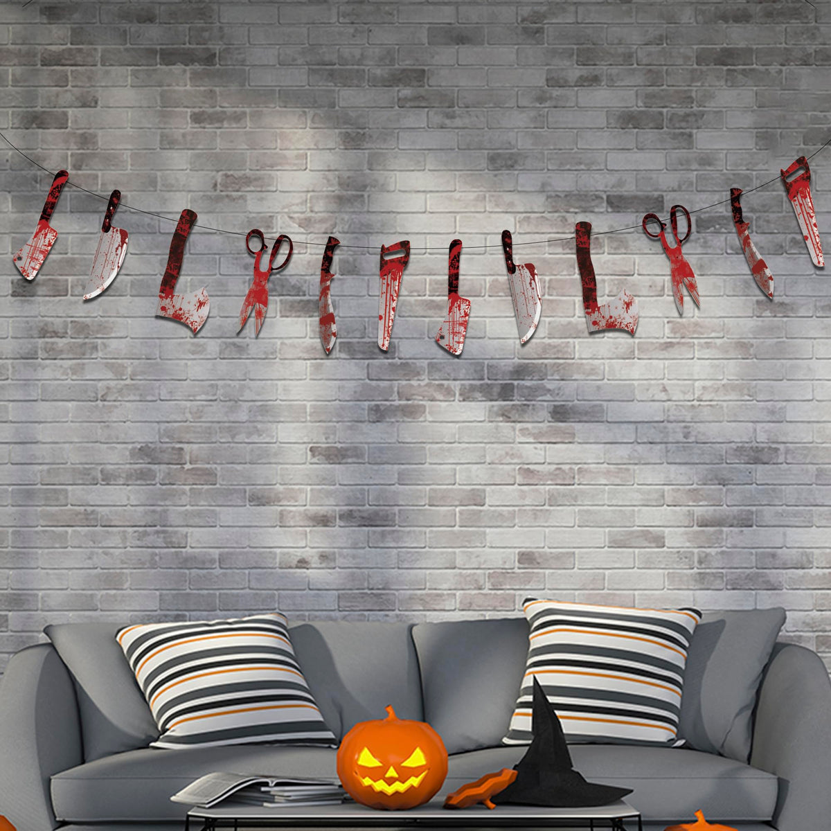 OHOME Halloween Party Decorations - 12 Pack Trunk or Treat Banner | Halloween Decorations for