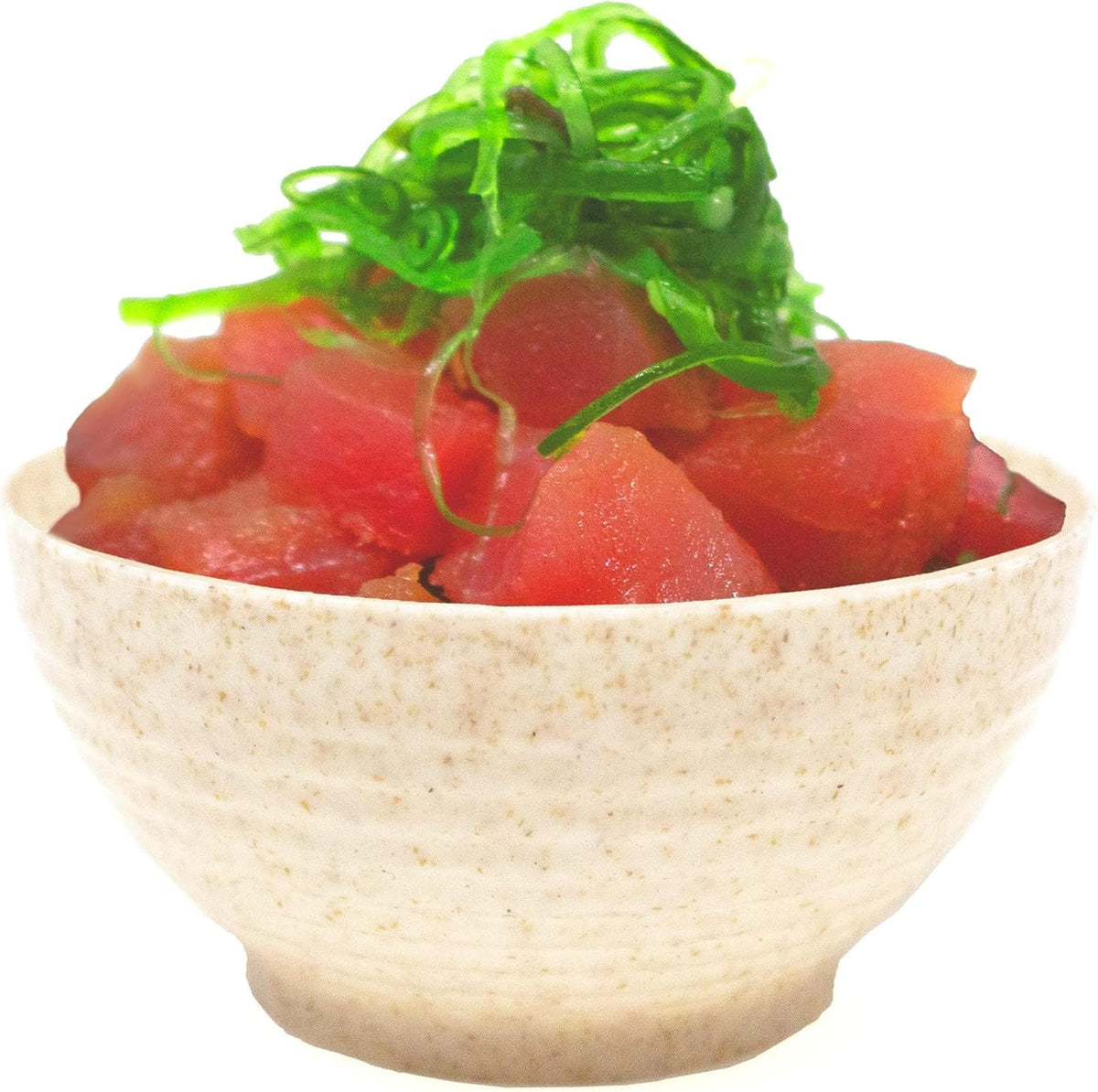 50 Pack Eco-Wheat 3 oz. Asian-Style Mini Wheat Plastic Bowl for Appetizer Bowls Wheat Plastic Small