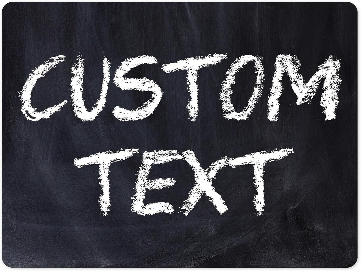 Custom Sign, Custom Street Sign, 11 Font Colors, 13 Font Styles, 4 Hole Options, 22 Sizes, 36x48