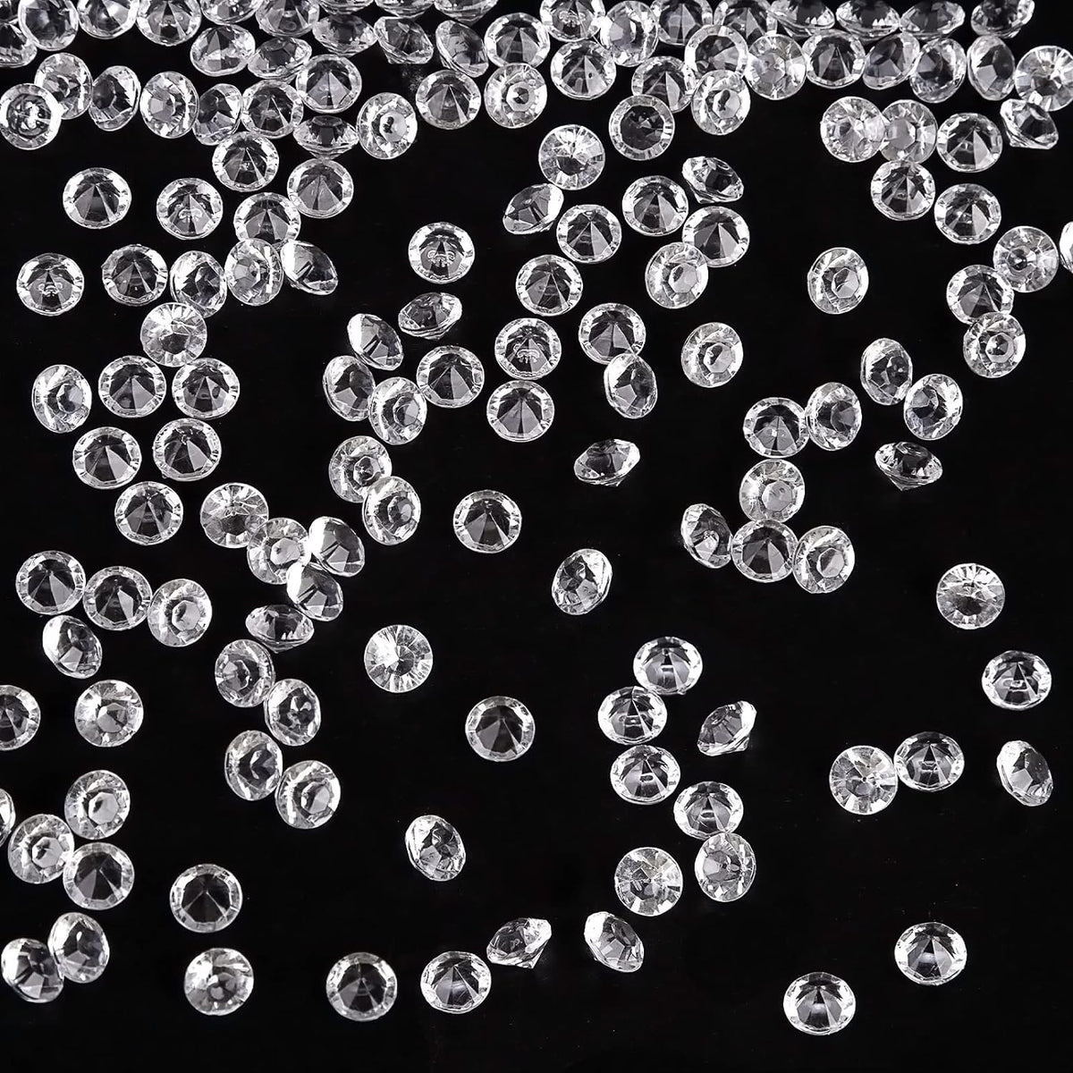 FUTUREPLUSX Fake Diamonds, 2000 PCS Mini Loose Diamonds Fake Crystals Rhinestones for Vase Fillers