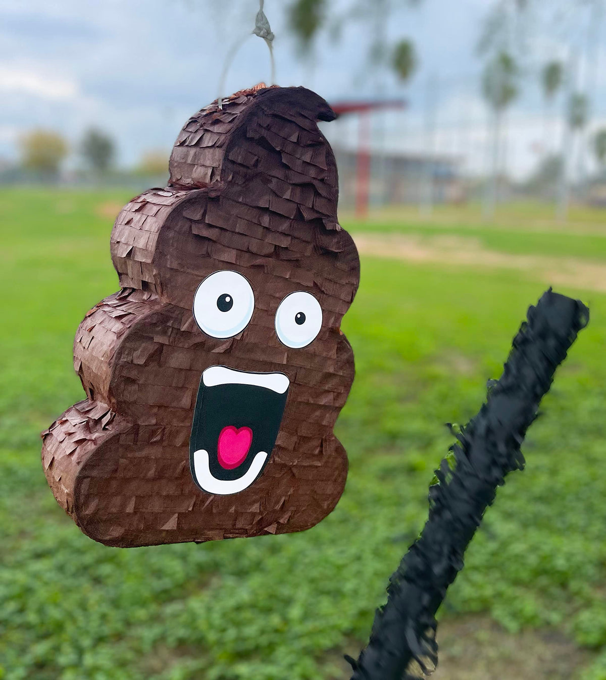 Jergrim Funny Poop Piñata 4-Piece Set perfect for Birthday Parties, Decorations, Emoticon Parties