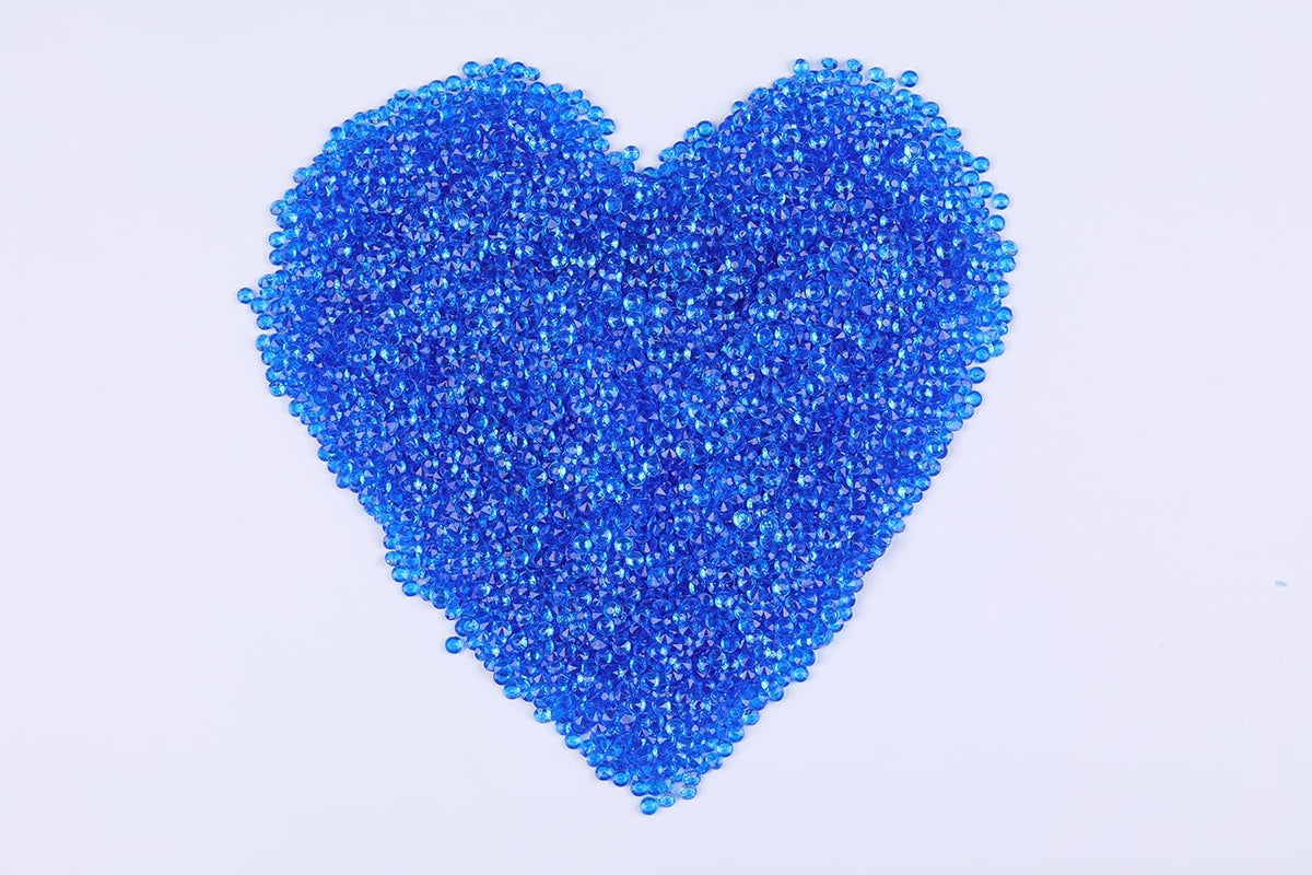 10000 pcs/Pack Wedding Table Scatter Confetti Crystals Acrylic Diamonds Vase Fillers 4.5 mm