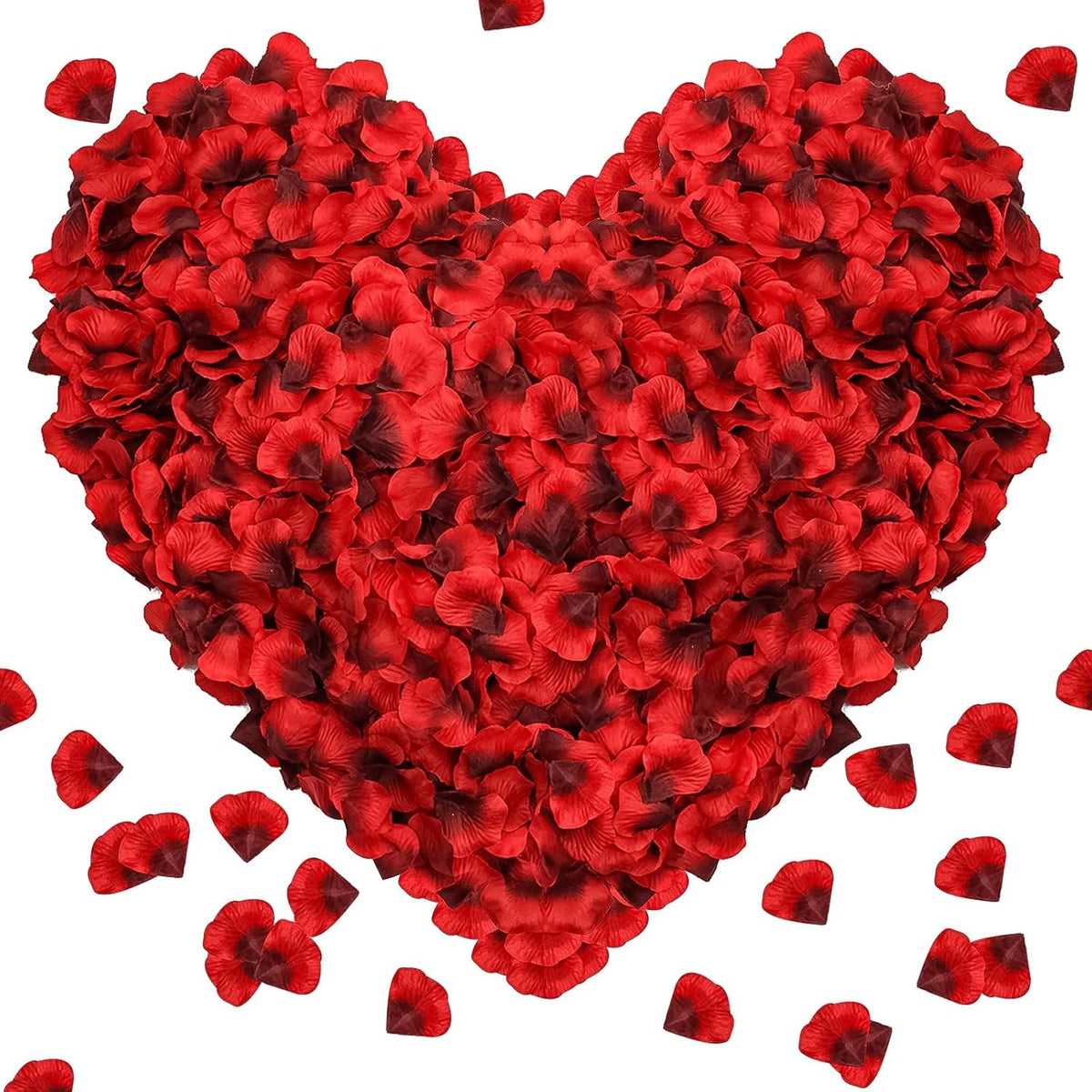 2000Pcs Rose Petals, Artificial Flower Petals Fake Rose Petals for Romantic Night,Wedding,Proposal
