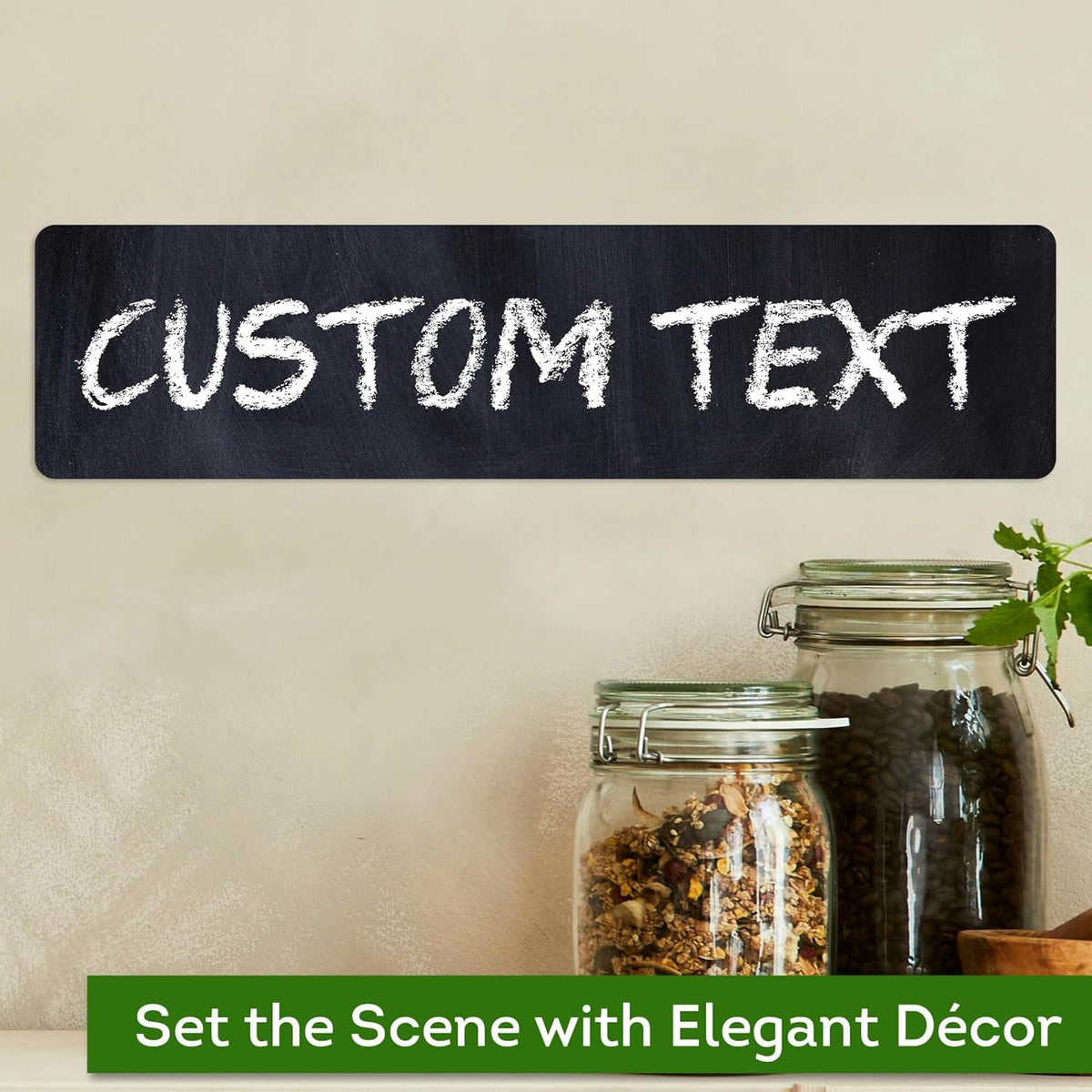 Custom Sign, Custom Street Sign, 11 Font Colors, 13 Font Styles, 4 Hole Options, 22 Sizes, 3x12