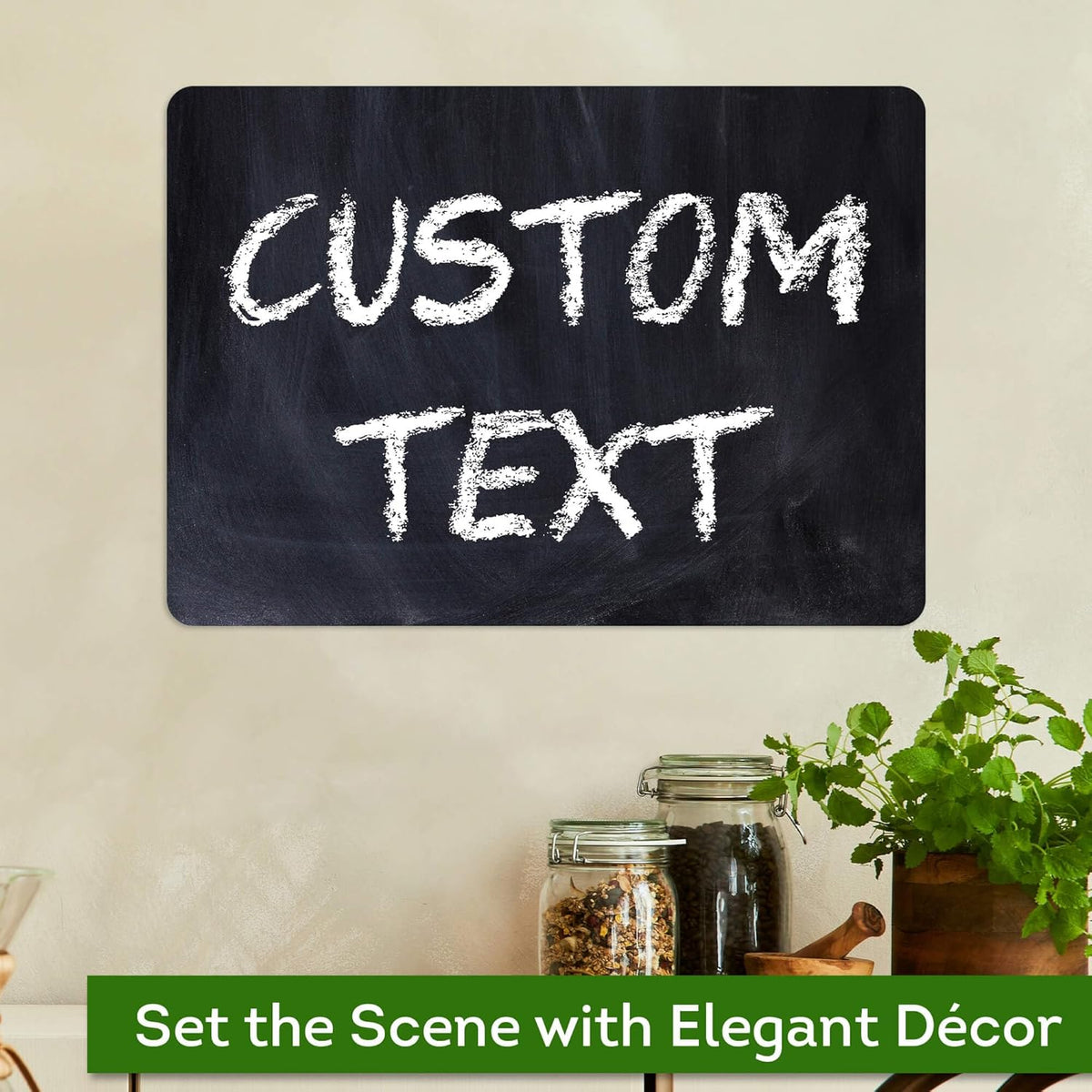 Custom Sign, Custom Street Sign, 11 Font Colors, 13 Font Styles, 4 Hole Options, 22 Sizes, 10x14