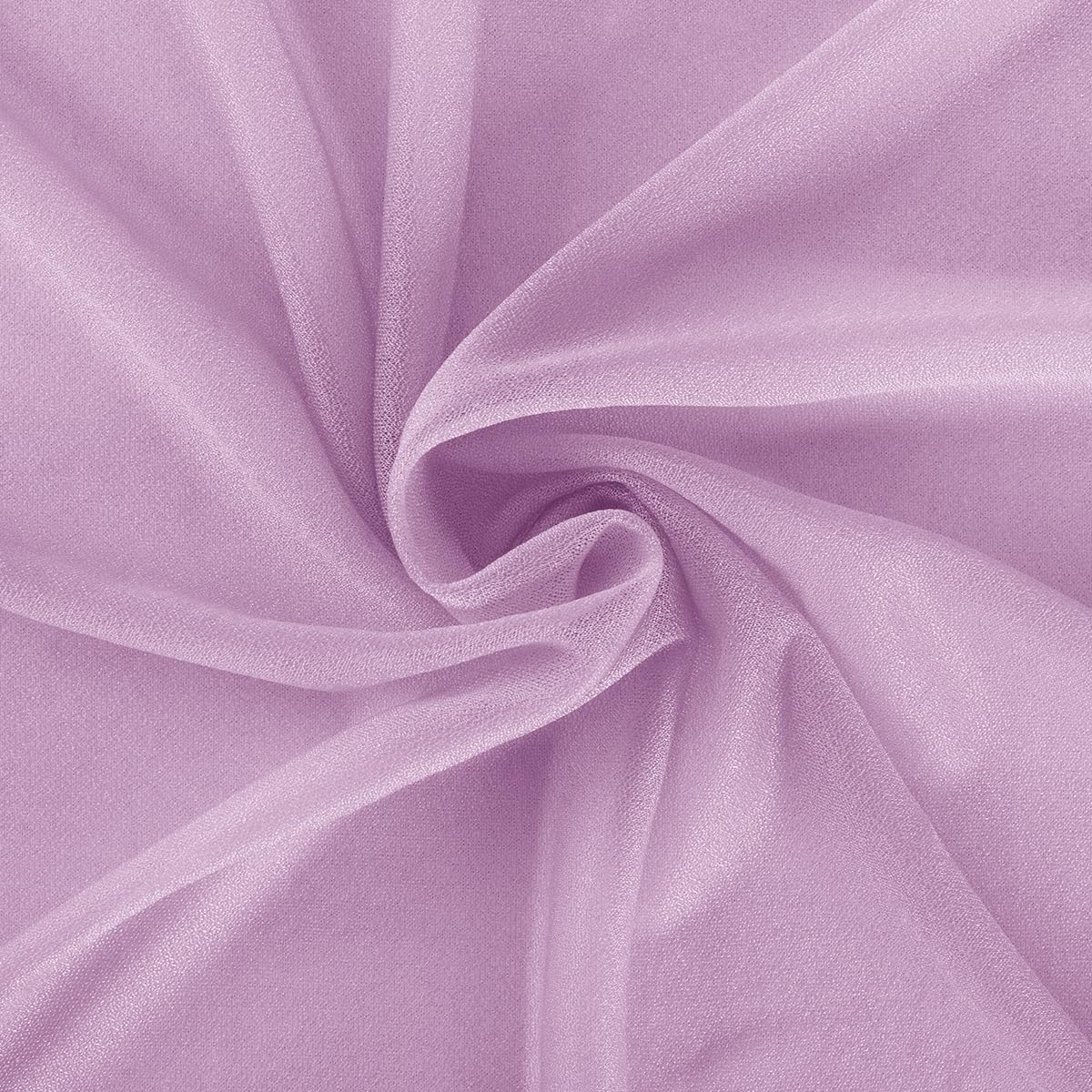 Lilac Purple Wedding Arch Draping Fabric 29" x 20 FT Wedding Drapes for Backdrop Sheer Curtains
