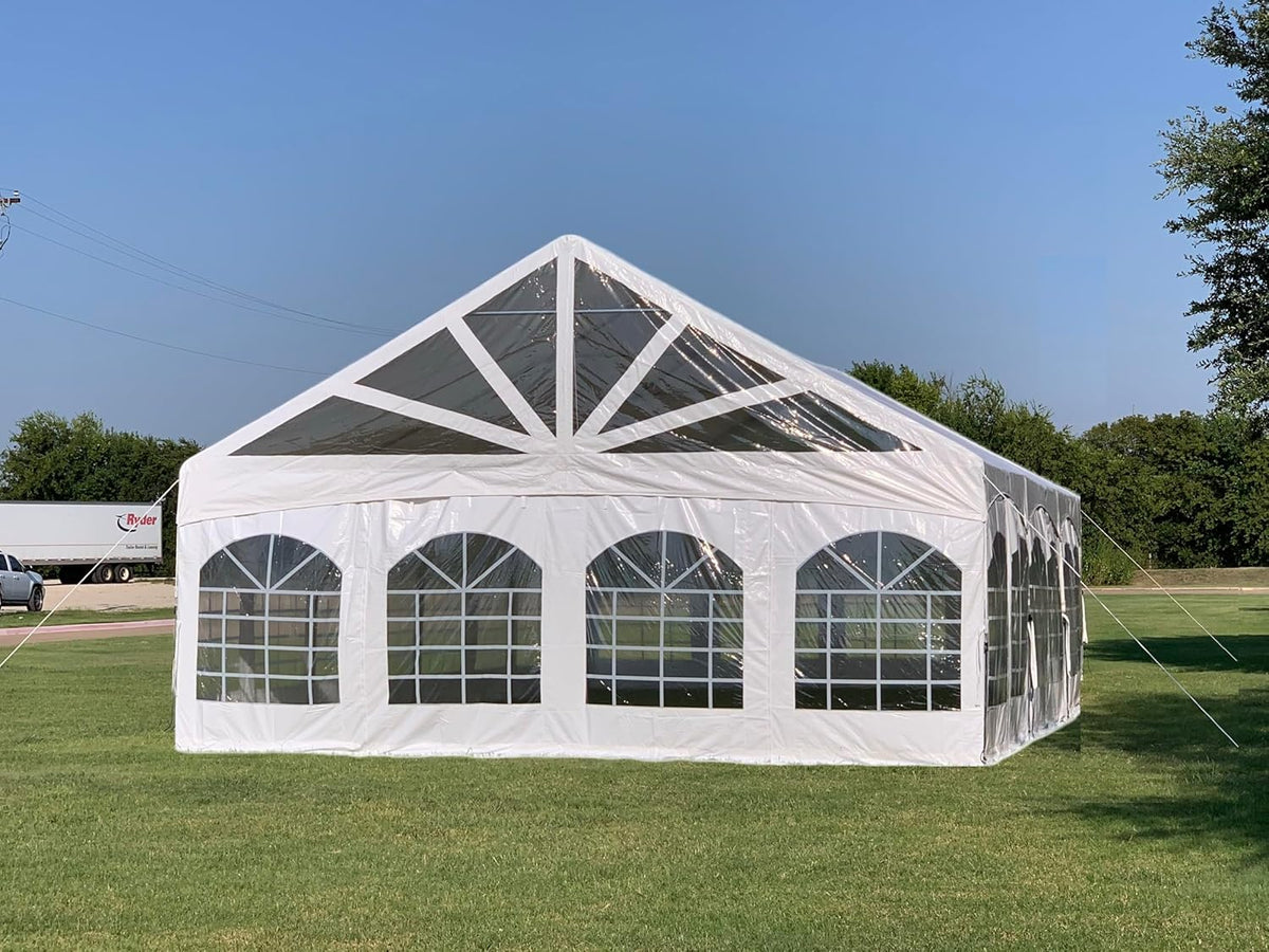 DELTA 30'x20' PVC Marquee Tents for Parties, Large Party Tent, Outdoor Wedding Tent, Heavy Duty