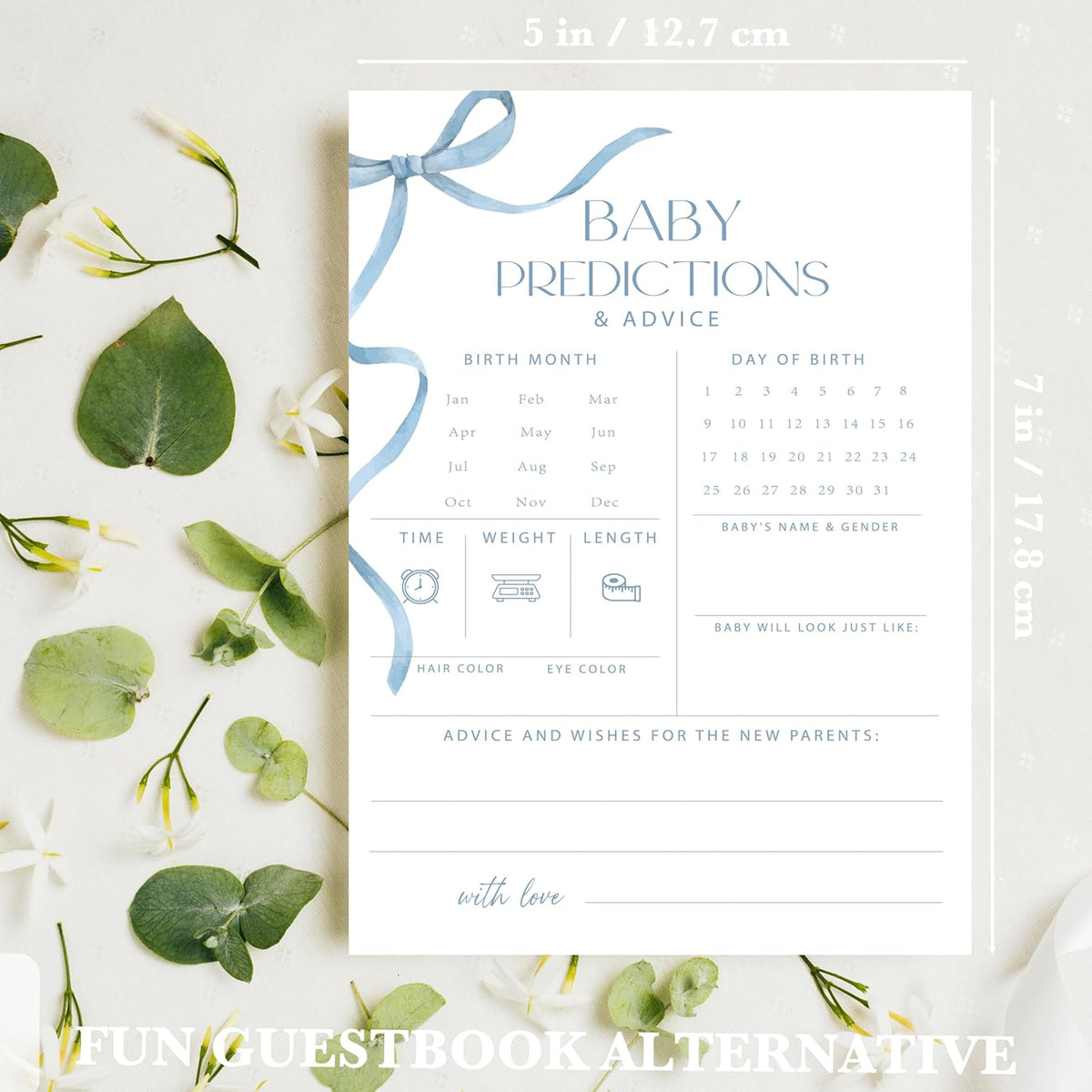 Advice For New Parents Baby Shower, Baby Predictions & Advice Cards For Baby Shower Games
