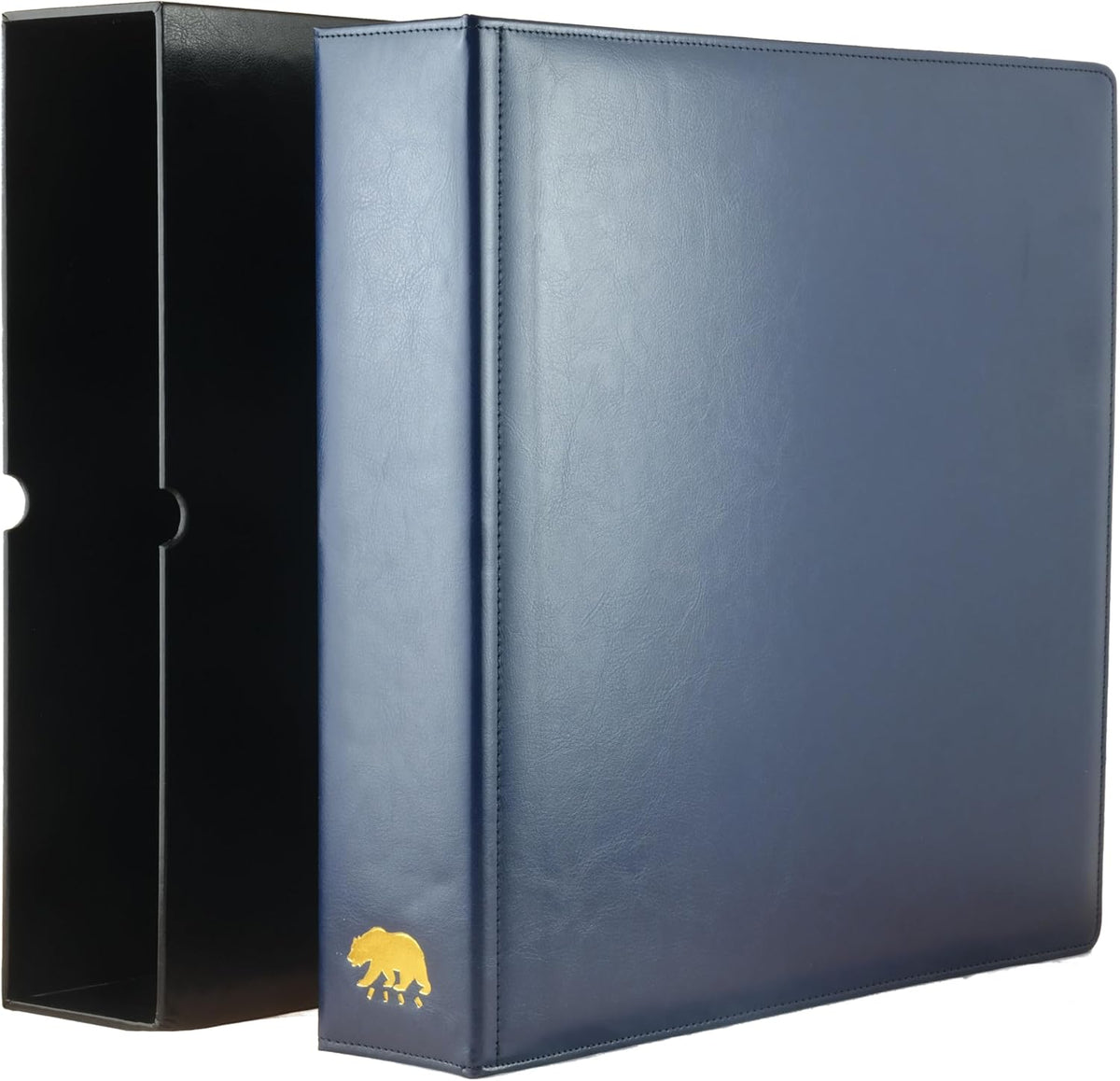 Ursae Minoris Estate Library Deluxe 4 Q-Ring Large Format Binder for Up to 2400 Sports/Trading