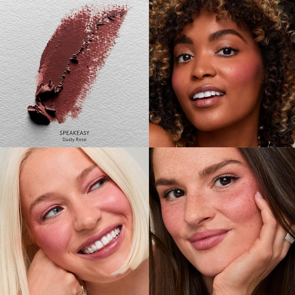 SOSHE Beauty - Blurring Pillow Blush | Featherlight, Cushiony, Cream to Powder Formula | Squalane