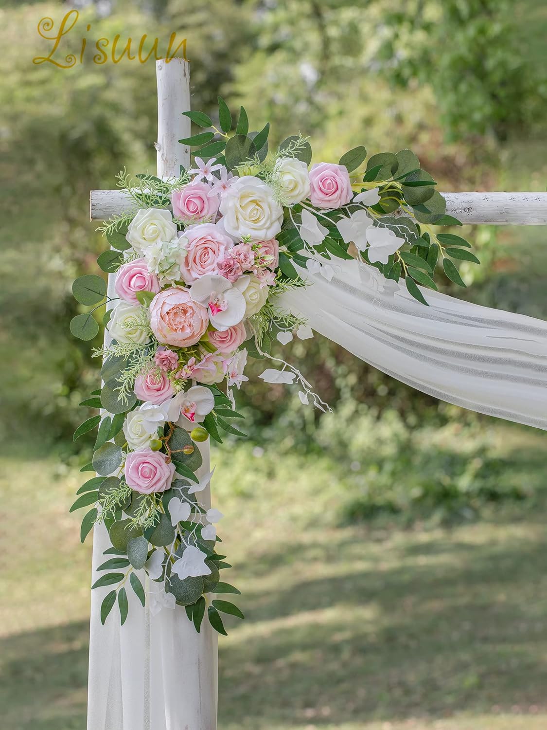 Wedding Arch Flowers, Artificial Flowers for Decoration, Large Flower Swag for Boho Styles Wedding