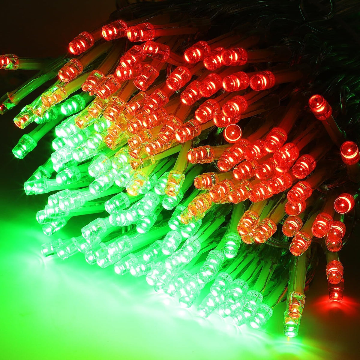 LJLNION 300 LED Christmas Lights, Extra Long 98.5FT Xmas String Lights Outdoor Indoor, 8 Lighting