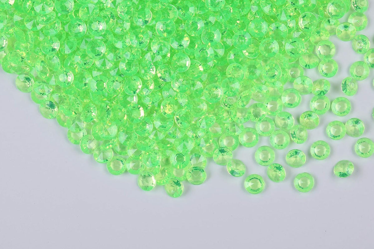 1000pcs/ Pack Wedding Table Acrylic Diamond Scatter Crystals Confetti Acrylic Gems Vase Fillers