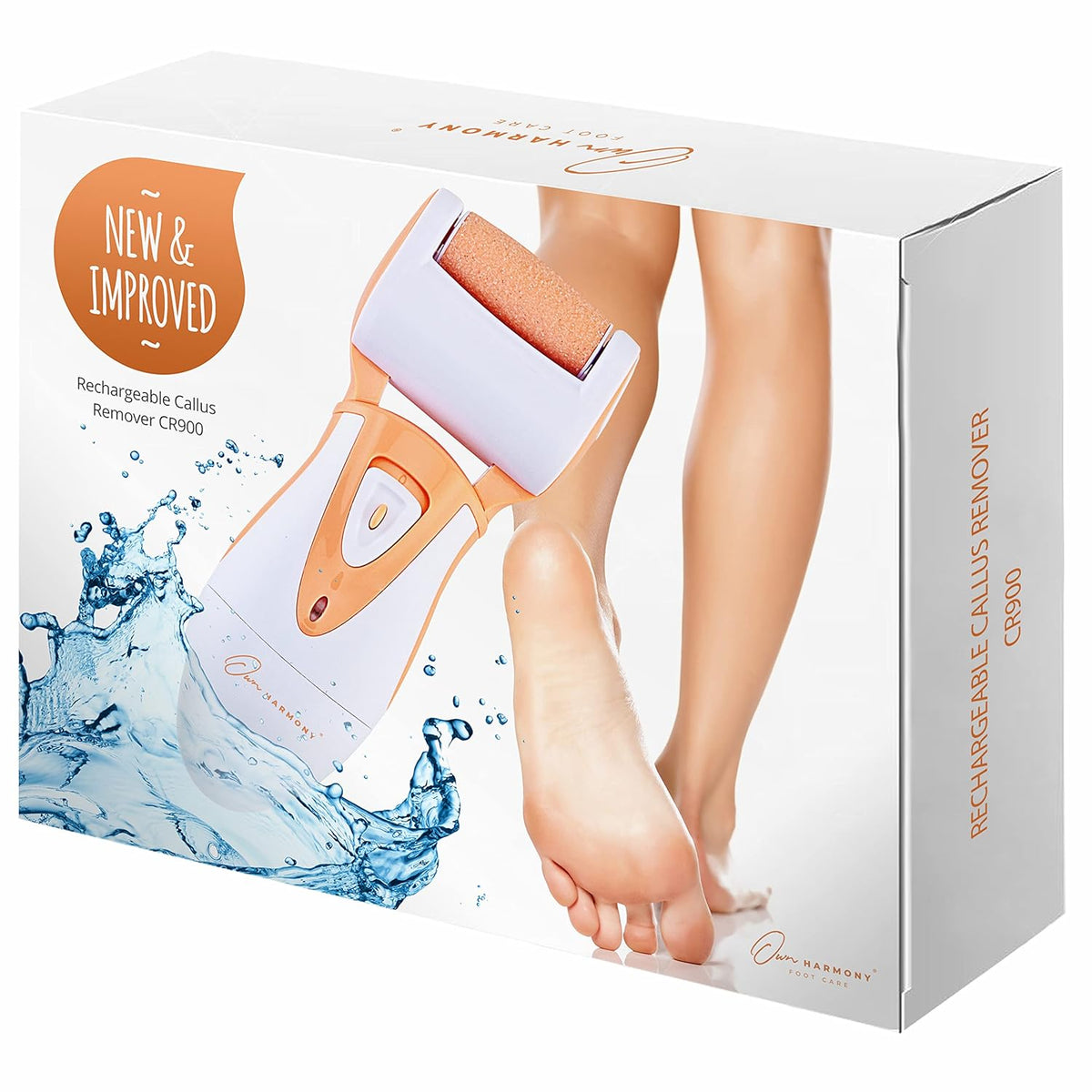Rechargeable Callus Remover for Feet: Professional Electric Feet Sander for Women by Own Harmony