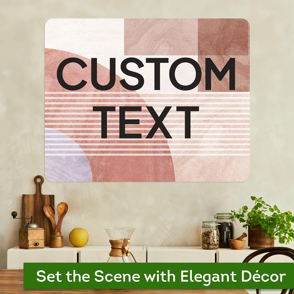 Custom Sign, Custom Street Sign, 11 Font Colors, 13 Font Styles, 4 Hole Options, 22 Sizes, 24x30