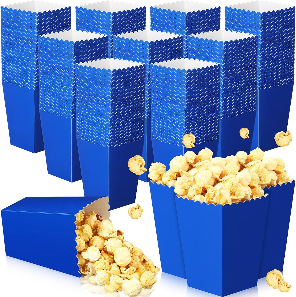 200 Pcs Popcorn Boxes Mini Paper Popcorn Box Cardboard Popcorn Container for Party Disposable Snack