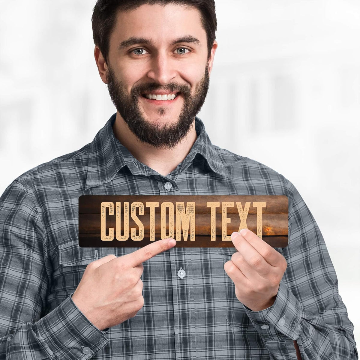 Custom Sign, Custom Street Sign, 11 Font Colors, 13 Font Styles, 4 Hole Options, 22 Sizes, 3x12