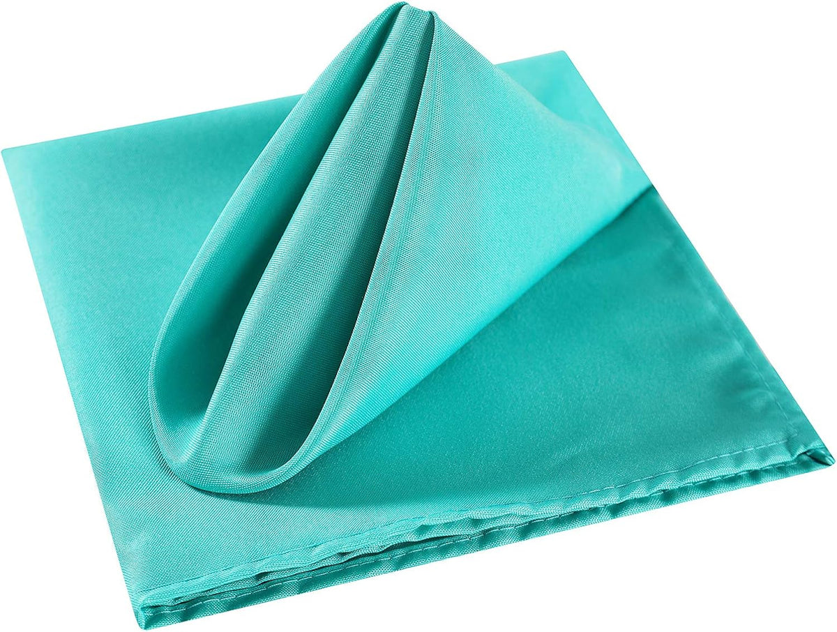 Cloth Napkins 17x17 inch Washable Polyester Dinner Napkins Soft Table Napkins for Wedding Party