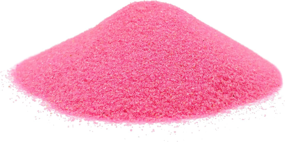 Pink Sand - Fine Colored Sand for Ritual Use, Zen Gardens, Incense Burners, Smudging Bowls, Unity