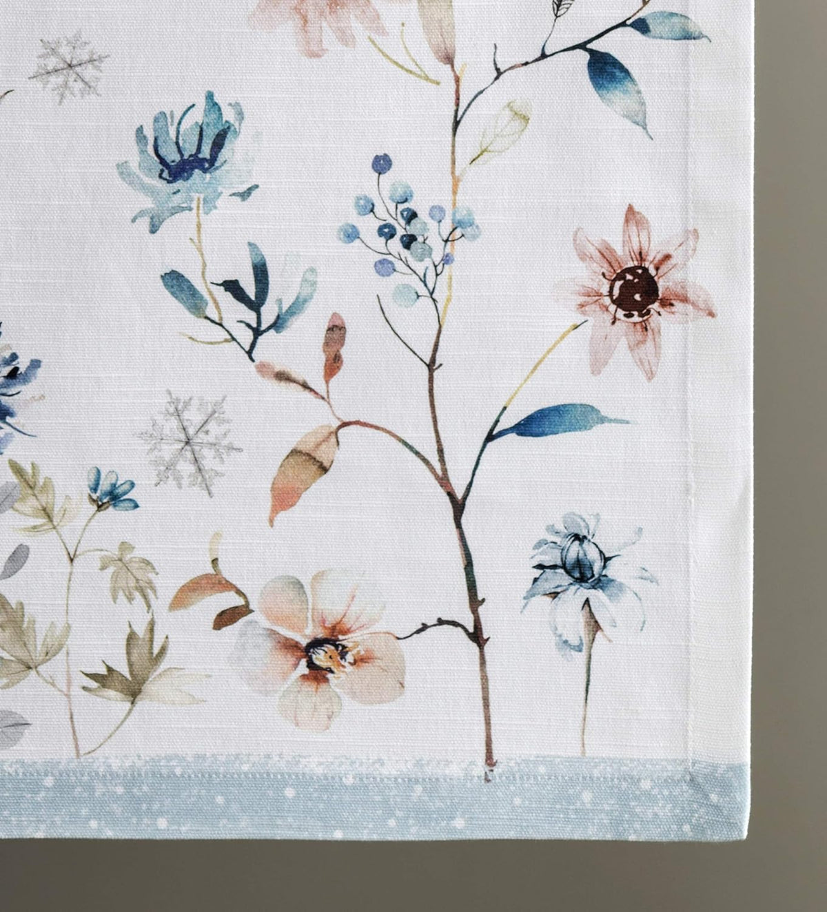 Maison d' Hermine Table Runner 100% Cotton Single Layer Table Runners 60 inches Long Decorative for