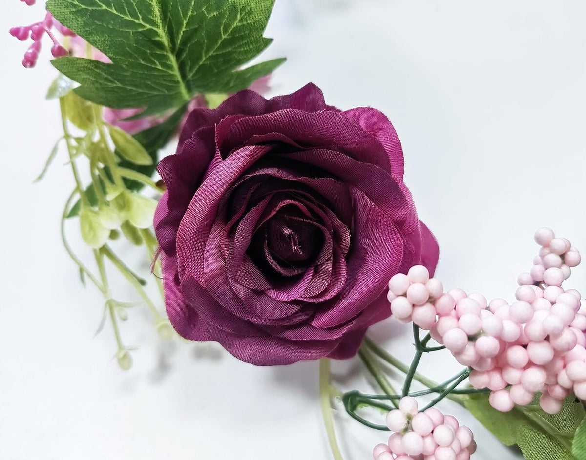 Peony Flower Garland, Rose Flower Swag, 6' Wedding Arch Flowers for Wedding Decor Home Table Runner