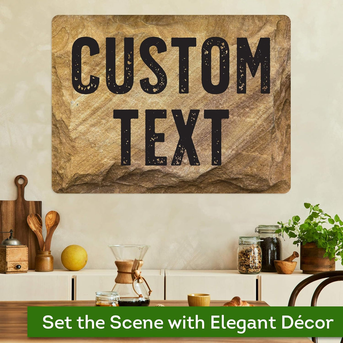Custom Sign, Custom Street Sign, 11 Font Colors, 13 Font Styles, 4 Hole Options, 22 Sizes, 18x24