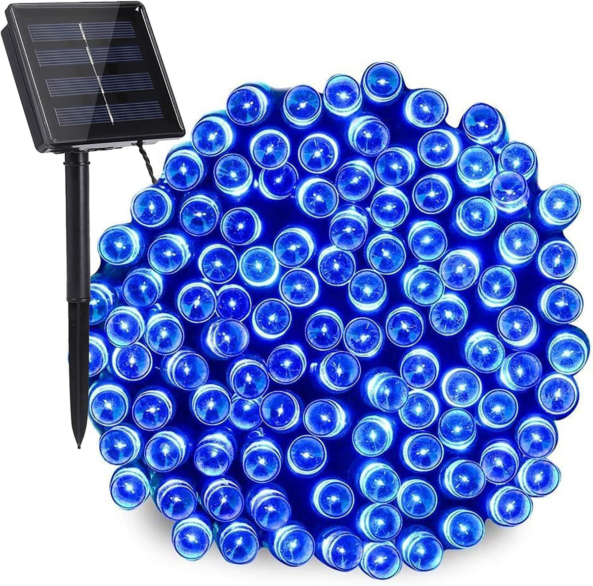 Toodour Solar Christmas Lights, 72ft 200 LED 8 Modes Outdoor Christmas String Lights, Waterproof