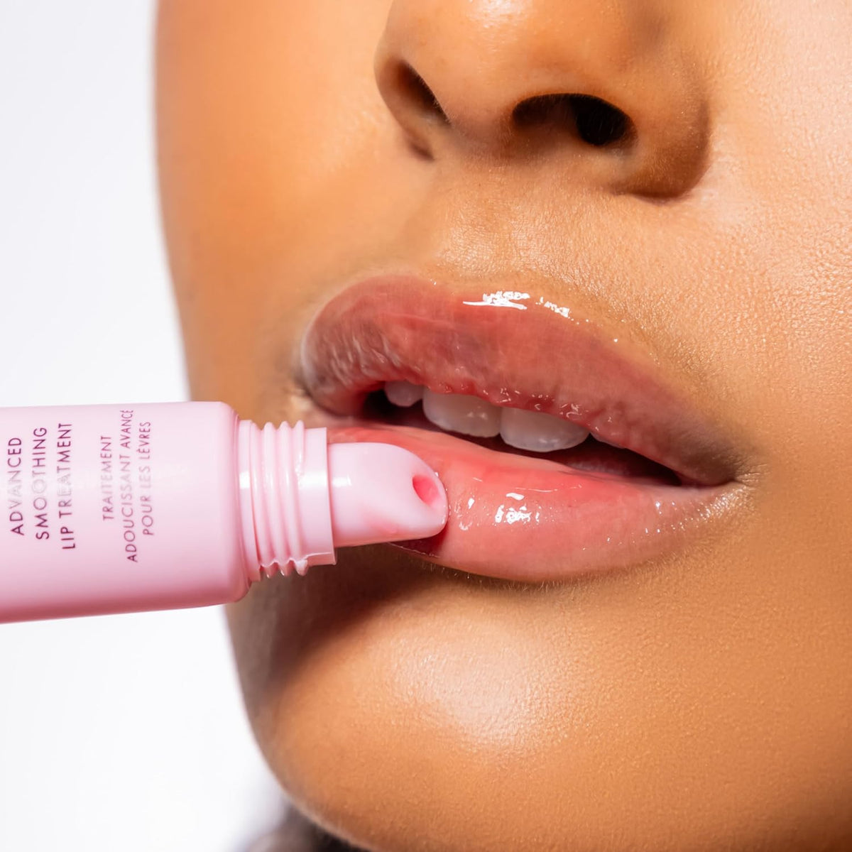 ESW Beauty Guava Mango Smoothie Lip Treatment - Light Pink Tint with Shea Butter, Peptides, Guava &