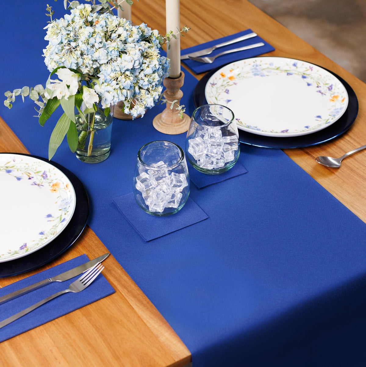 American Homestead Paper Table Runner Roll - 78 ft. Disposable Linen-Like Table Cover Roll - 20