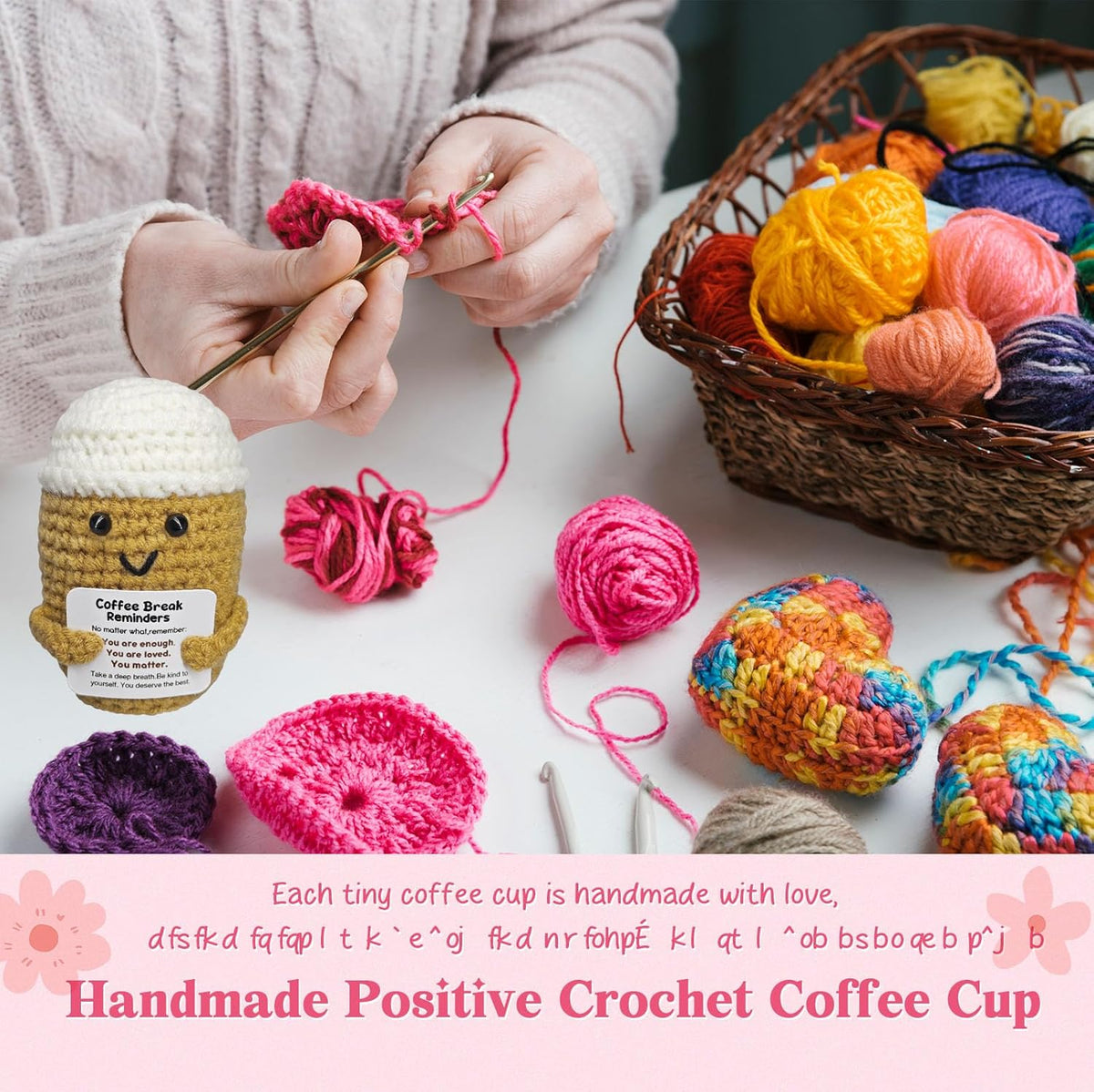 Coffee Lovers Birthday Gifts for Women Men,Emotional Support Gifts,Encouragement Little Reminders