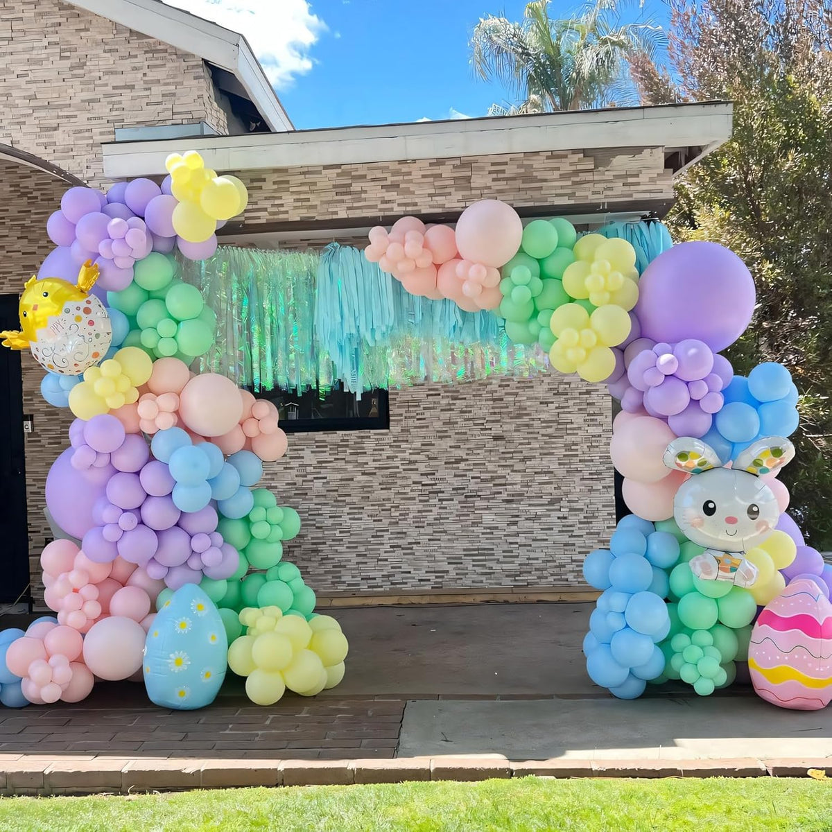 110pcs Pastel Balloons 12 Inch Latex Balloon Arch Kit Assorted Colors for Birthday Baby Shower