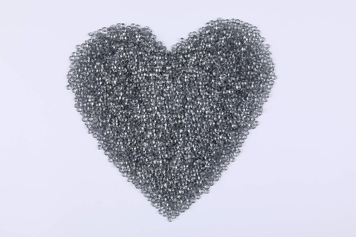 10000 pcs/Pack Wedding Table Scatter Confetti Crystals Acrylic Diamonds Vase Fillers 4.5 mm