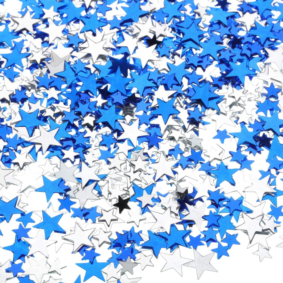 Hestya 60g Star Confetti Glitter Table Confetti Metallic Foil Stars for Party Wedding Festival